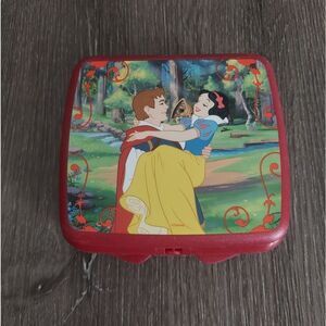 Tupperware Disney Sparkly/ Glitter Snow White Sandwich Keeper Box